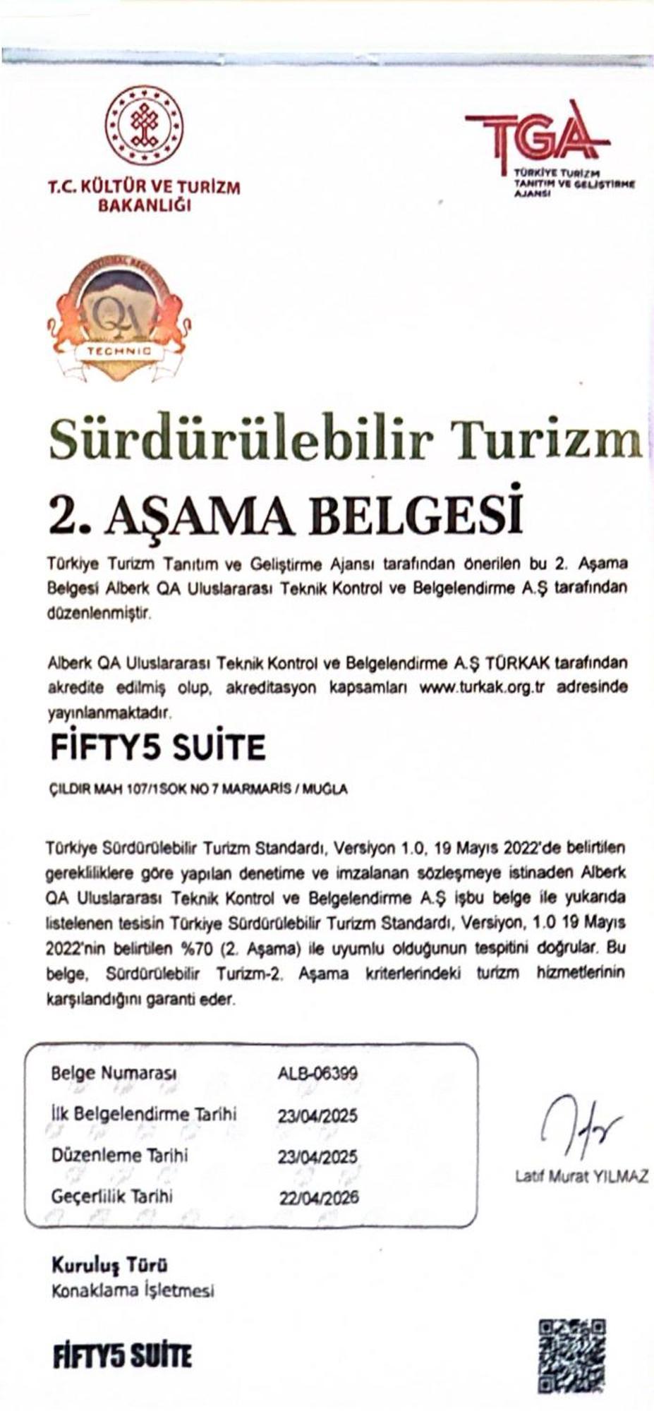 Fifty5 Suite Hotel Marmaris Exterior foto